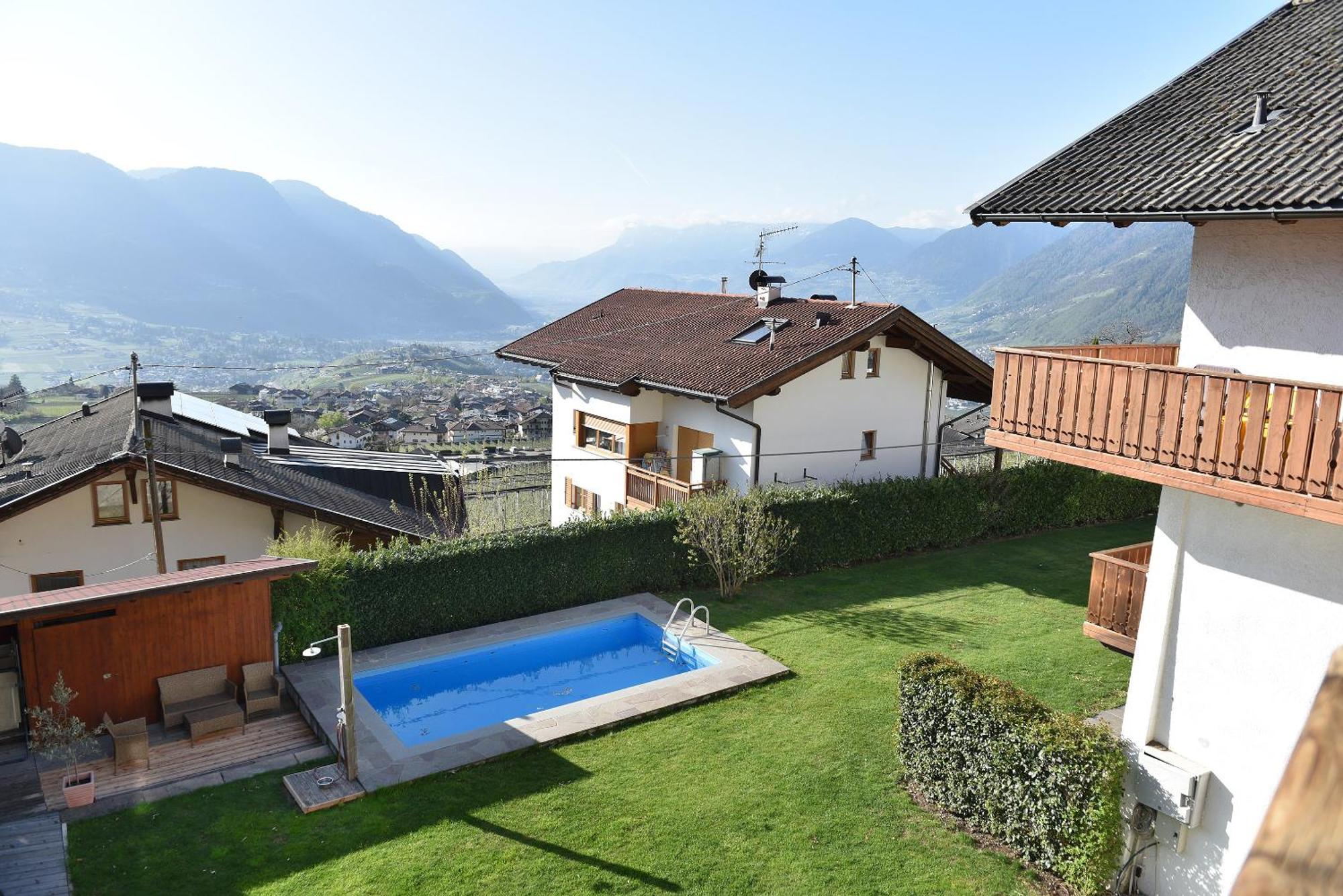 Haus Rosengarten Tirolo Luaran gambar